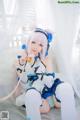 Coser@Sally多啦雪 (Sally Dorasnow): Nekopara Vanilla Lingerie (40 photos)